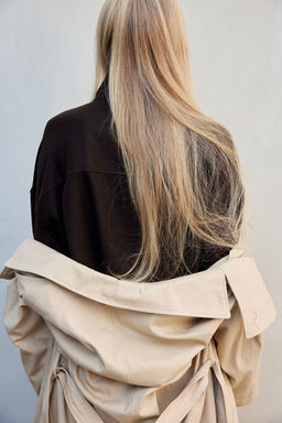 Camisa oversize de sarga - H&m фото 3