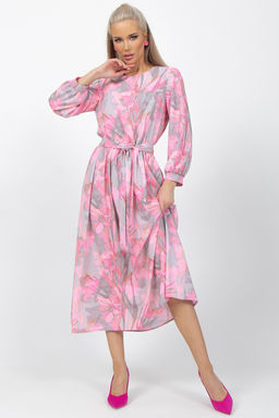 Платье Миранда (розовый) - Эльза фото 4