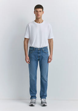 Martin 90lar Vintage Ac?k Mavi Jean Pantolon фото 3