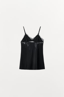 POINTELLE LACE TOP - Zara фото 3
