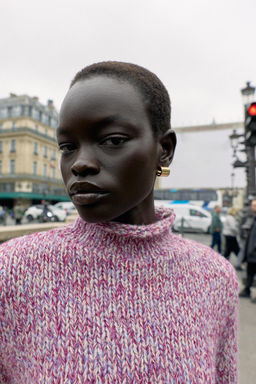 MULTICOLOURED KNIT SWEATER - Zara фото 8