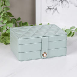 Шкатулка для украшений 16х11,3х7,5см / A329 /уп 72/ - Галеонтрейд фото 3