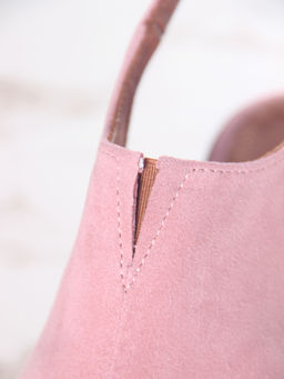 Босоножки 5133.23663br.Розовая замша+коричневый