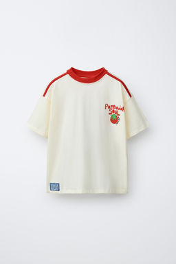 CAMISETA ESTAMPADA TOMATES / Crudo