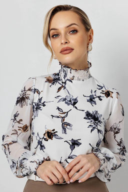 Блузка женская 7046/23/Молочный