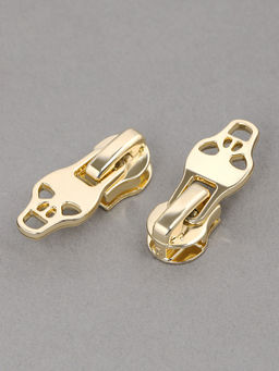 Замок Mzip автомат СП#5 F22 цв.3 золото уп.10шт