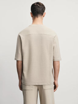 Футболка relax fit из 100% хлопка / Zarina  фото 5