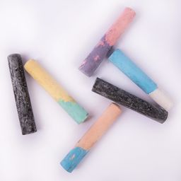 Лео Играй Мелки для рисования, меланжевые цвета LPSC-06 5 цв. , 6 шт