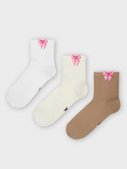 Носки женские в наборе, 3 пары - Mark formelle фото 6