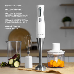 Блендерный набор GALAXY LINE GL2164/белый (видео в описании)