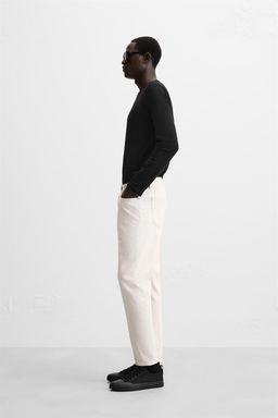 BASIC SLIM FIT T-SHIRT - Zara фото 12