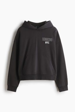 Sudadera con capucha y estampado Oversized Fit - H&m фото 3
