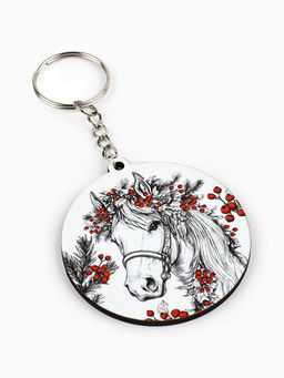 Цена за 6 шт. Брелок новогодний, МИКС