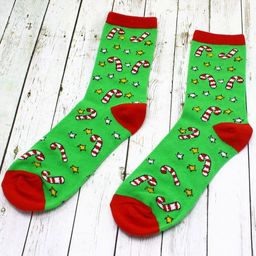 Носки НГ р.35-40 Новогоднее настроение Леденцы - Krumpy фото 4