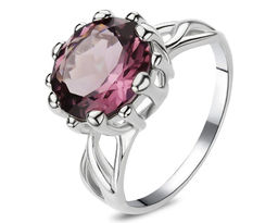 Кольцо, родолит синт., СПН00411