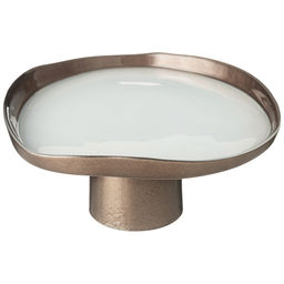 БЛЮДО НА НОЖКЕ PRO-STYLE BLUE D=16СМ