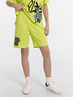 Шорты для мальчиков мультипак (2 шт.) в салатовом и сером цвете - Mark formelle фото 2