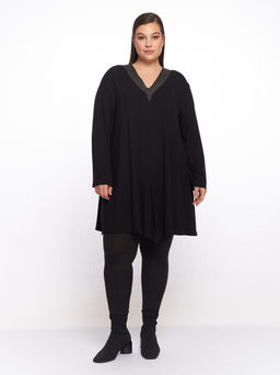 Туника нарядная TU33103BLK01