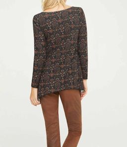 Блузка, черно-пестрая - Linea tesini фото 4