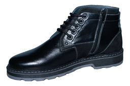 Ботинки мужские из натуральной кожи НАТУРАЛЬНЫЙ МЕХ - Dynamic фото 2