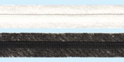 Клеевая лента G-112st клеевая с сутажом 12 мм 100 м белый W