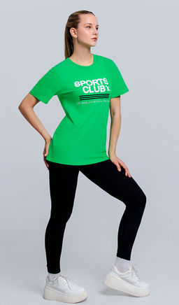 Арт. 21623 Костюм с лосинами 42-50 (5 шт) Цвет:верх-оранжеый, низ-черный