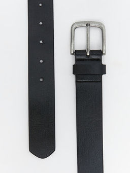 Deri G?r?n?ml? Erkek Kemer