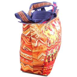 Сумка хлопок с декор. отделкой № АВ4537 - Ганг фото 3