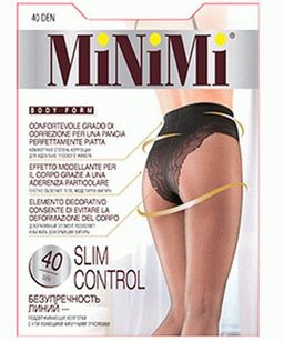 Колготки Minimi SLIM CONTROL 40 /Body Slim 40/ (100/10) - nero  фото 2
