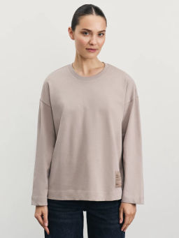 Лонгслив из 100% хлопка / Zarina фото 3