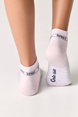 Цена за 2 пары Conte-kids ACTIVE (короткие) св.розовый-серый