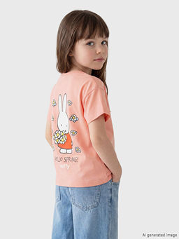 Футболка для девочки с принтом Miffy