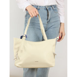 Сумка женская искусственная кожа VSH-0122, 1отд+карм/перег, бежевый SALE 253637 - Adelia фото 5