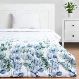 Пододеяльник Этель Eucalyptus, размер 143х215 см, поплин