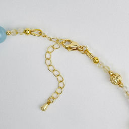 Колье из Рутилового кварца и Самоцветов