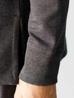 Джемпер из облегченного футера с эластаном - Vilatte фото 6