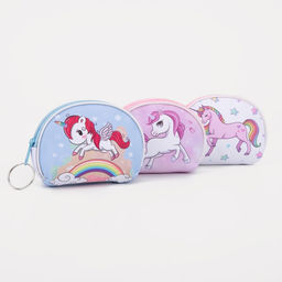 Цена за 2 шт. Кошелёк на молнии «Выбражулька», МИКС