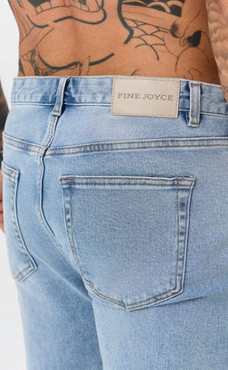 Джинсы муж. F611-0181 l.blue - Fine joyce фото 5