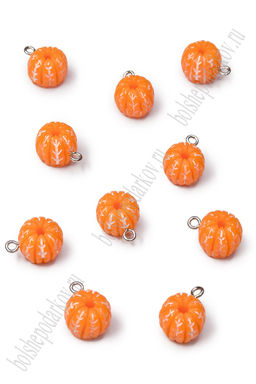 Подвеска "Мандарин" 1,5*1 см (10 шт) SF-7726, №2