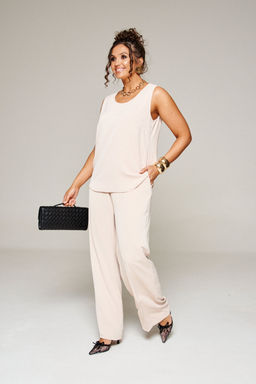 Костюм Beautiful Free 6359 бежевый+чёрный