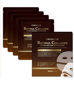 Premium Retinol Collagen Lifitng Restore Fitting Mask - Макса для лица премиальная ретинол-коллагеновая лифтинг-восстанавливающая, 40 мл