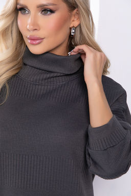 Платье Никс (графит) П8127 - Lt collection фото 3