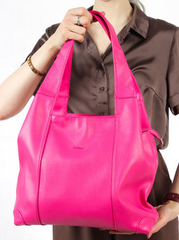 LACCOMA сумка Валери-L815-фуксия эко кожа хлопок