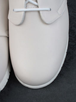 03-FDE16-1P BEIGE Полуботинки спортивные женские (натуральная кожа) - Фабричный китай фото 11