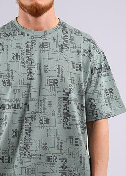 CLE Футболка муж. 542181/06ун св.зелёный/т.серый - Clever wear фото 2