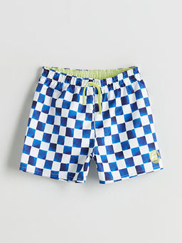 Beli Lastikli Erkek ?ocuk Y?zme ?ort