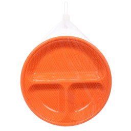 Цена за 2 шт. Менажница пластиковая "Тунис" 22*2см в наборе 3шт, цвета микс