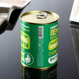 Носки мужские в банке «Пофигин», подарочные, чёрные, 43-45 р-р