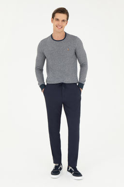 U. S. Polo Assn / Мужские темно-синие брюки из плотной ткани - U.s. polo assn фото 8
