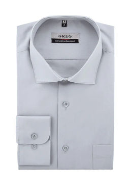 Сорочка мужская длинный рукав GREG 320/119/GR фото 11